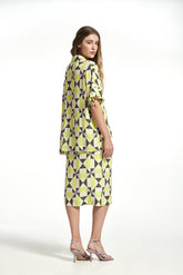 Falda Peret Crep Marrocain Estampado